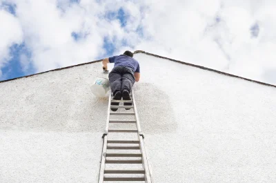 Peinture extérieure à Scrignac — façades et ravalement